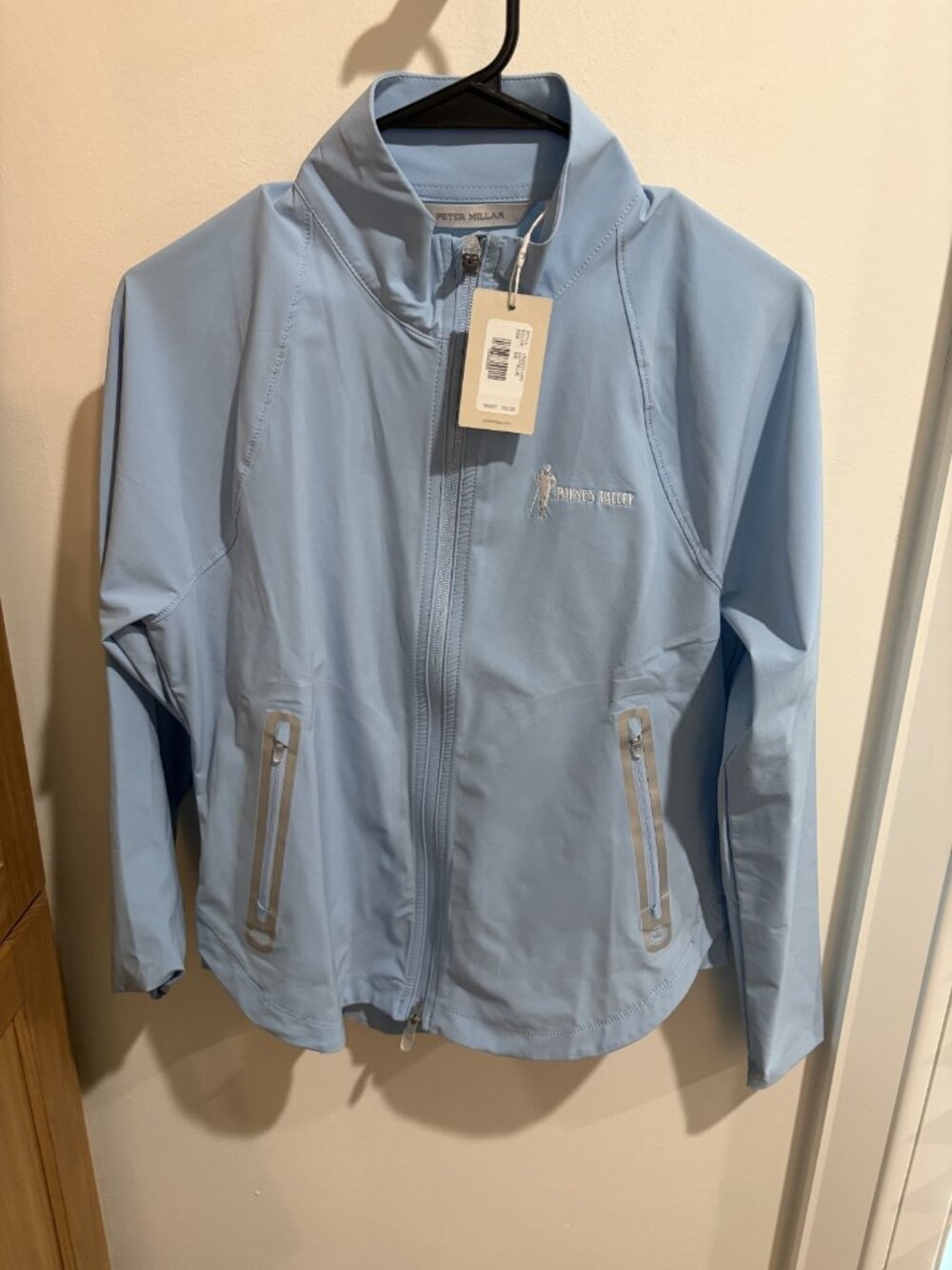 Peter Millar Payne’s Valley Women’s S Full Zip Golf Jacket Blue NWT
